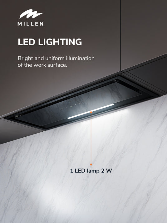Millen Kitchen Hood HYPER M 900 GS BL