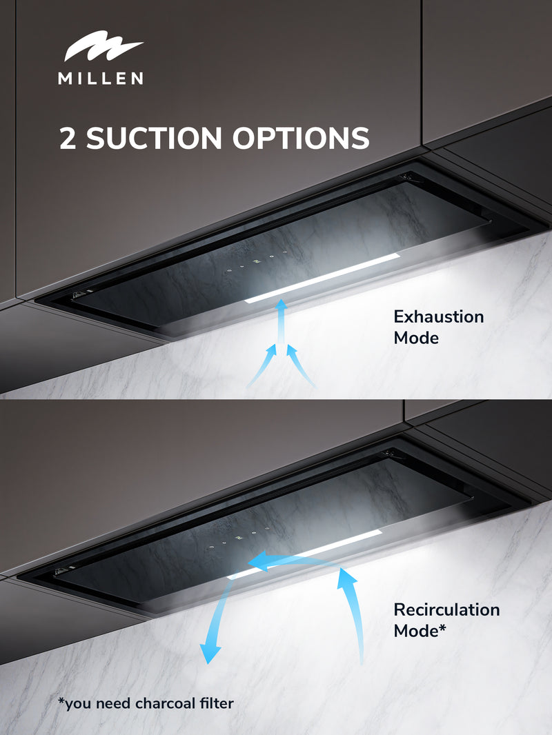 Load image into Gallery viewer, Millen Kitchen Hood HYPER M 900 GS BL
