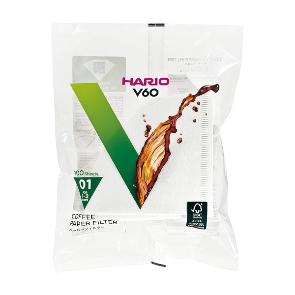 Hario Coffee Paper Filters V60-01