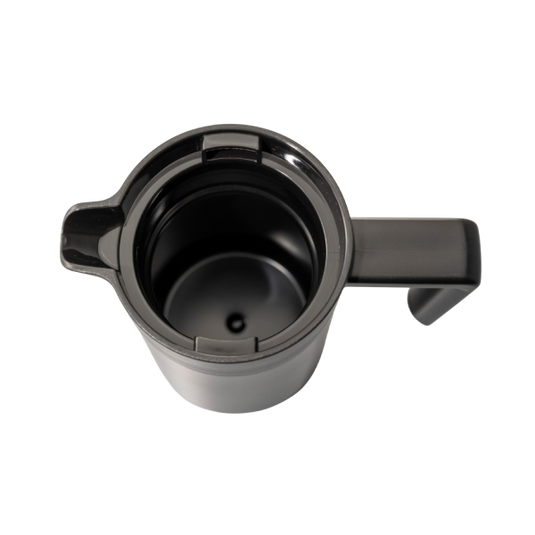 Hario Thermal Server Ceramic Coating CHP-600-W 600ml: Black/White exterior with matte finish