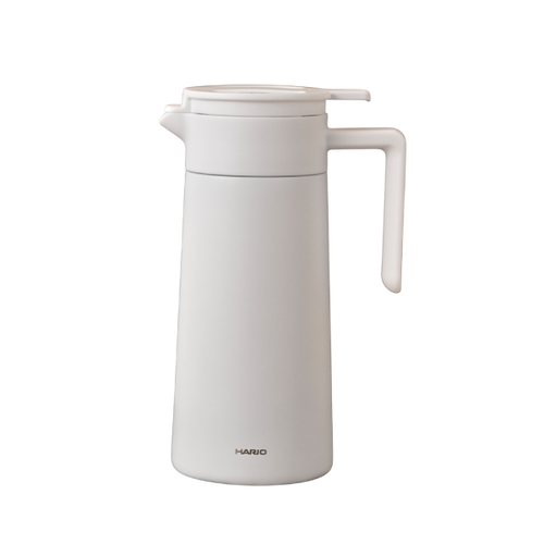 Hario Thermal Server Ceramic Coating CHP-800-B 800ml: Black/White Stainless steel body
