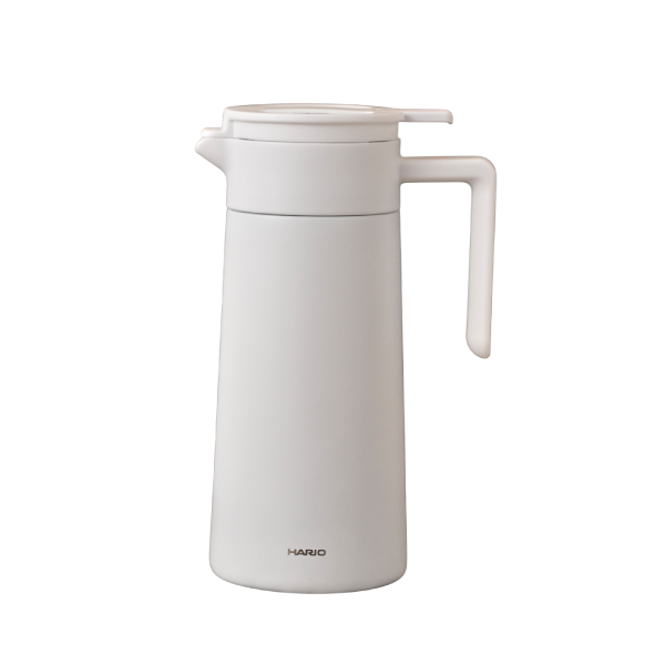 Hario Thermal Server Ceramic Coating CHP-800-B 800ml: Black/White Stainless steel body