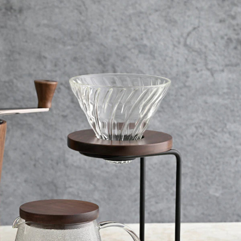 Load image into Gallery viewer, Hario V60 Glass Dripper Walnut
image 3
