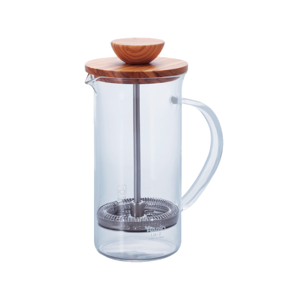 Load image into Gallery viewer, Hario Wood Tea Press – 600ml
