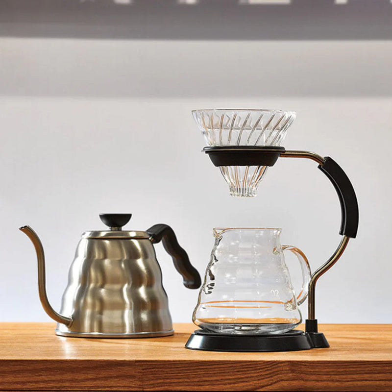 Load image into Gallery viewer, Hario V60 Arm Stand Glass Dripper Set
