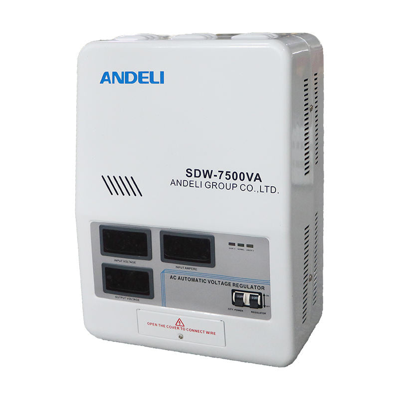 Andeli Automatic Voltage Stabilizer SDW 7500 VA 7.5 KW Single (1) Phase 110V