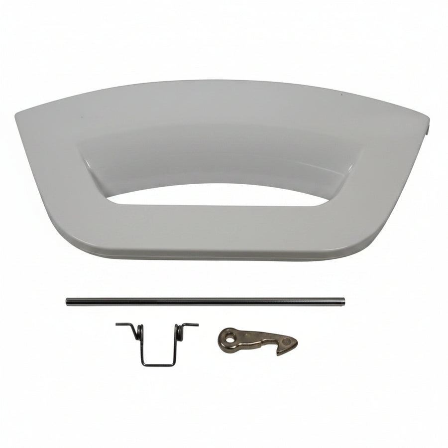 Hotpoint Washing Machine White Door Handle. Genuine part number C00287785