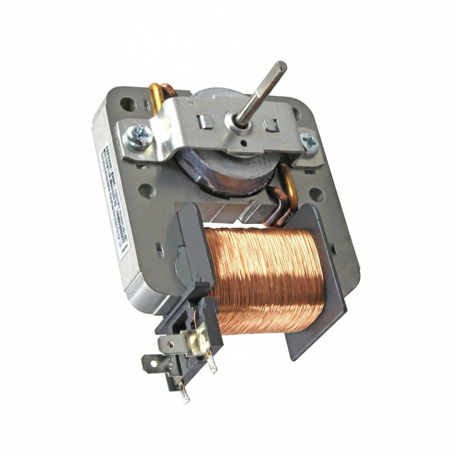 Microwave oven pin fan motor