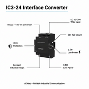Akytec IC3 Converter RS232-RS485