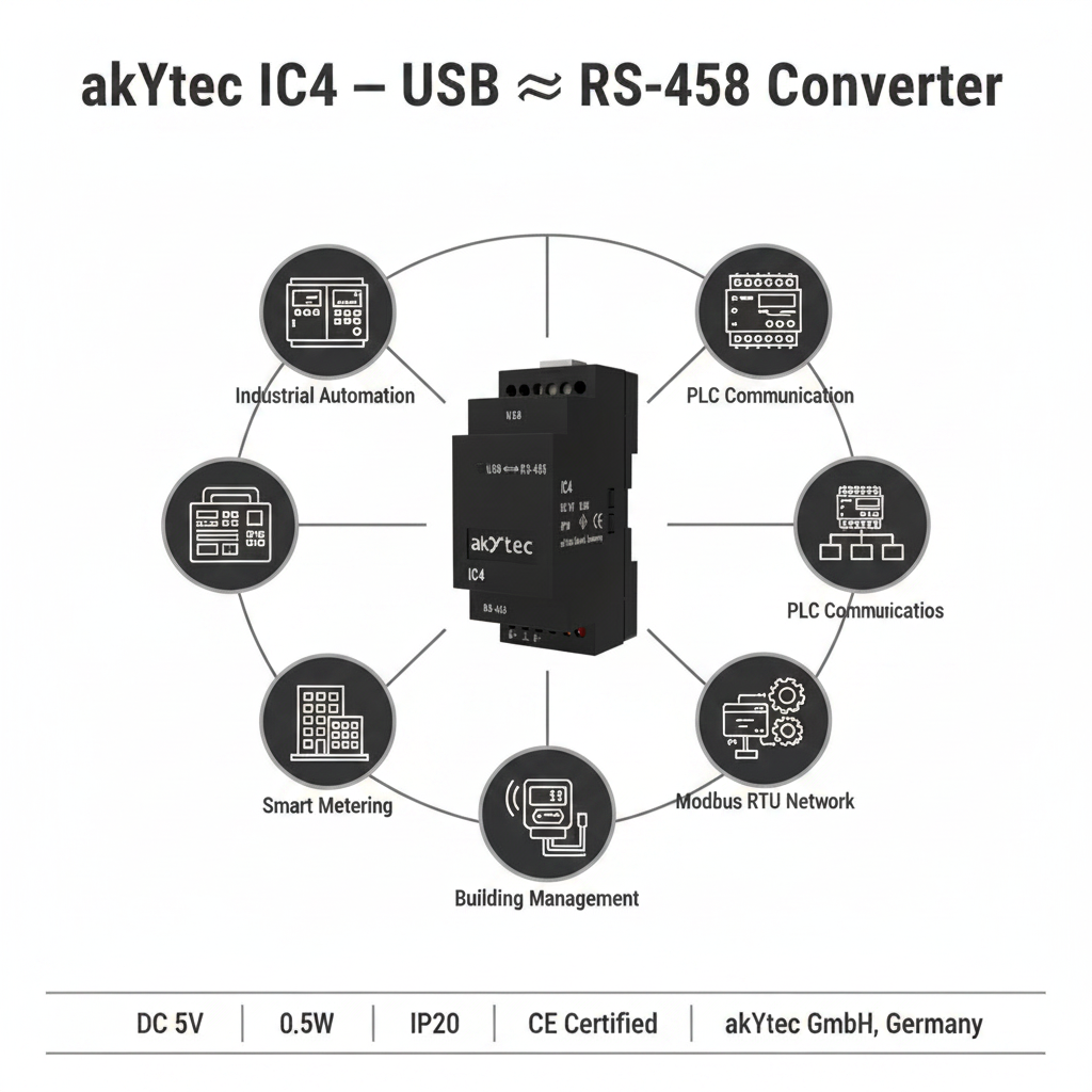 Akytec IC4 Converter USB-RS485