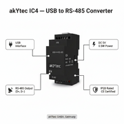 Akytec IC4 Converter USB-RS485