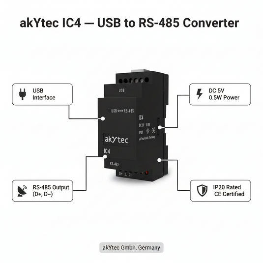Akytec IC4 Converter USB-RS485