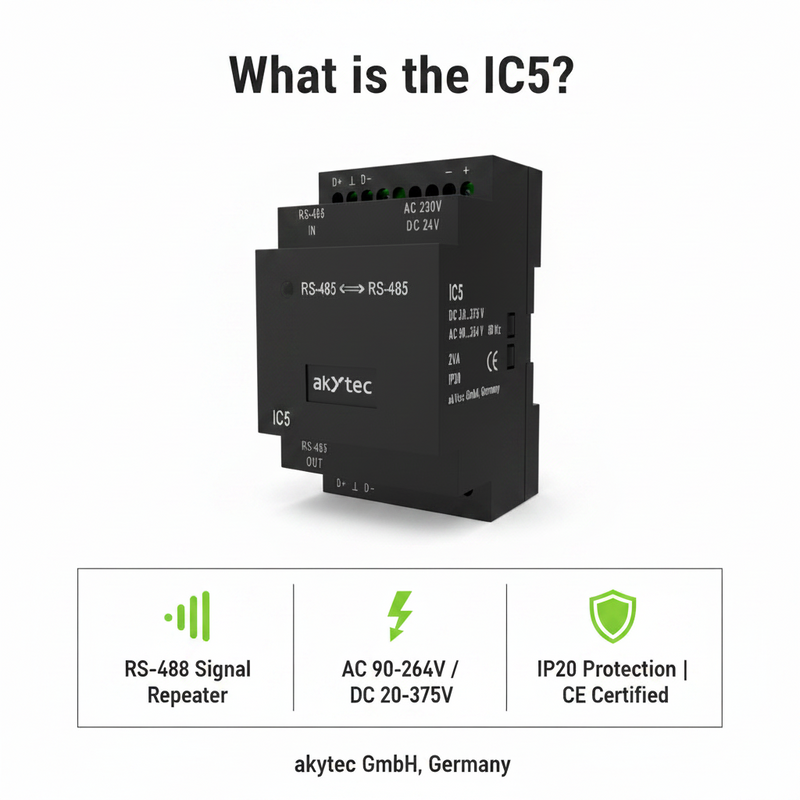 Load image into Gallery viewer, Akytec IC5 Repeater RS485

