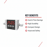 Akytec ITP11-R-W / ITP11-G-W Process Indicator 4-20 mA (Loop-Powered)