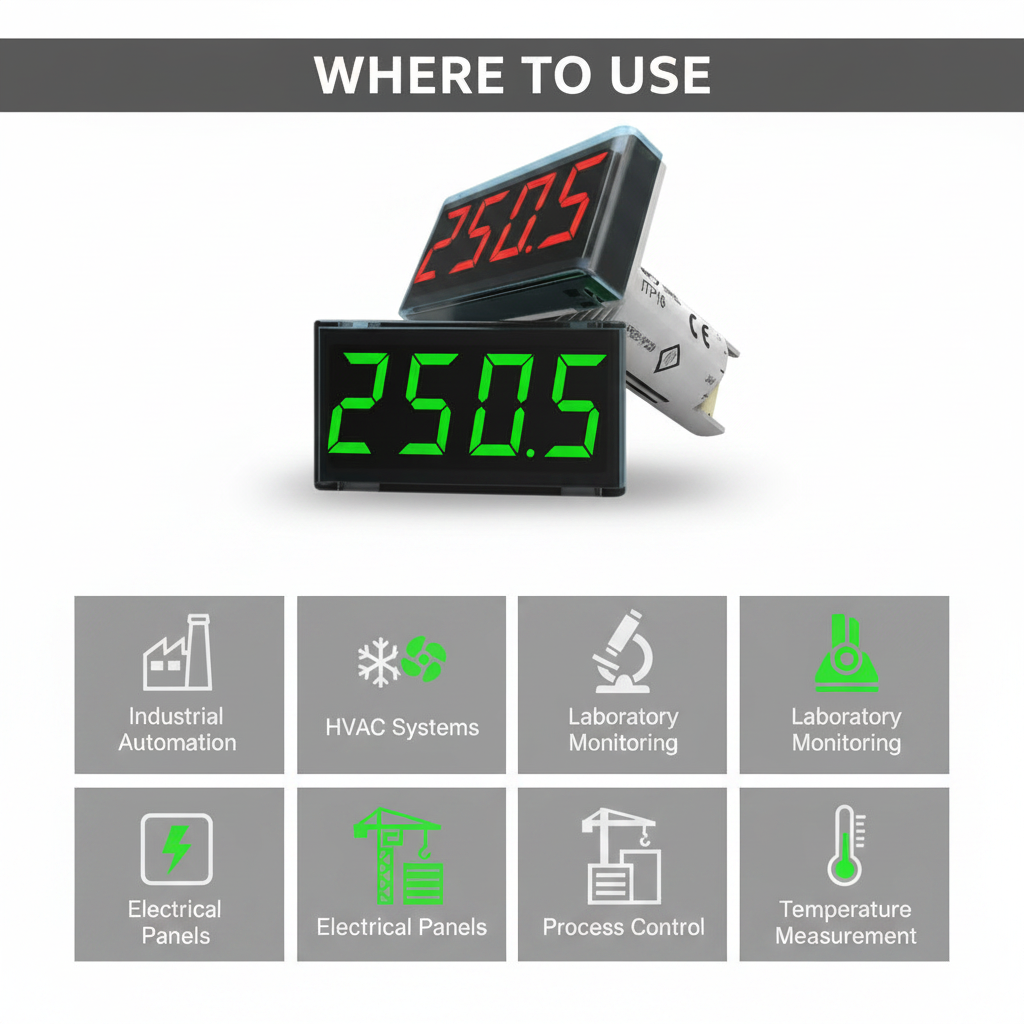 Akytec Temperature Indicator ITP16 / ITP16-G