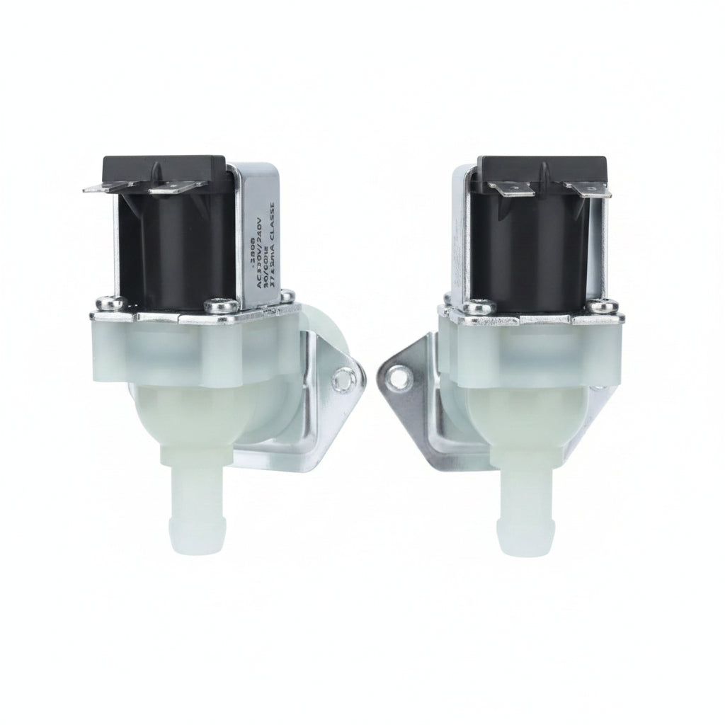 Inlet Water Valve, Plastic Solenoid Valves Stable Normally Closed for Washing Machine for Drinking Fountain