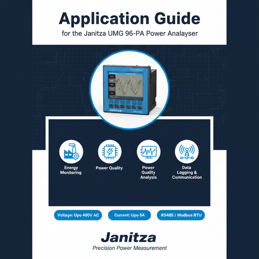 Janitza UMG 96-PA Power Analyzer