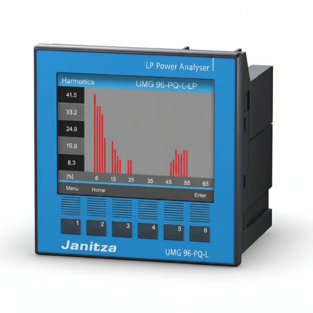 Janitza UMG 96-PQ-L-LP Expandable Modular Power Analyzer