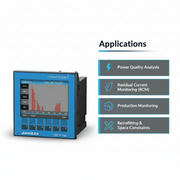 Janitza UMG 96-PQ-L-LP Expandable Modular Power Analyzer