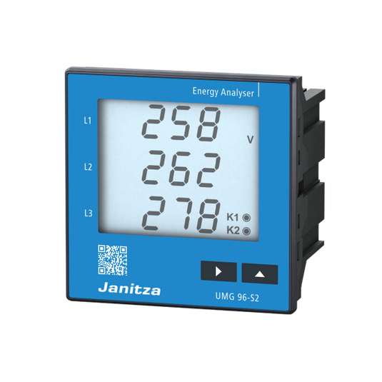 Janitza UMG 96-S2 Energy Analyzer with Modbus