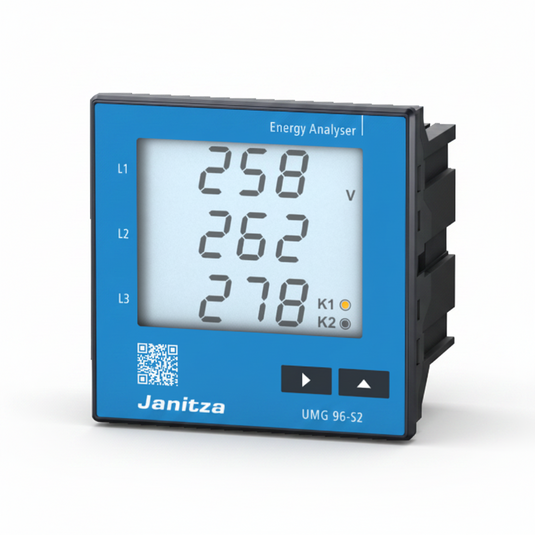 Janitza UMG 96-S2 Energy Analyzer with Modbus