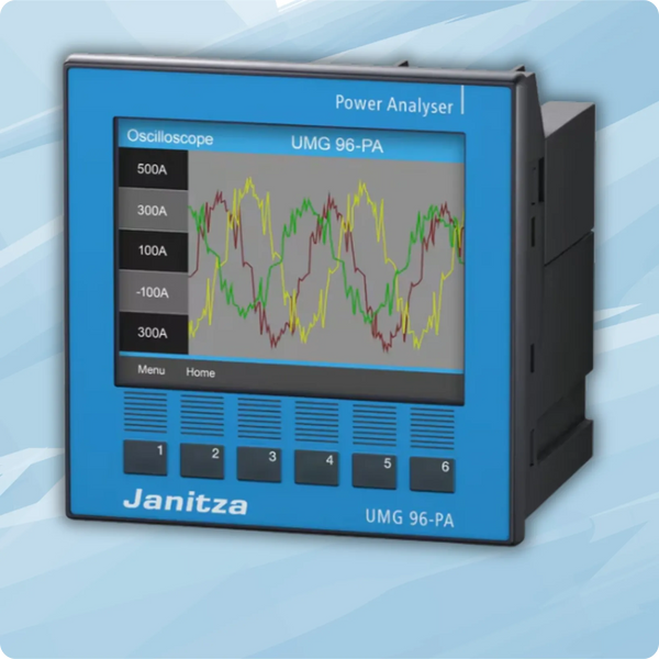 Janitza Power Quality Analyzer Measurement Device UMG 96 PA