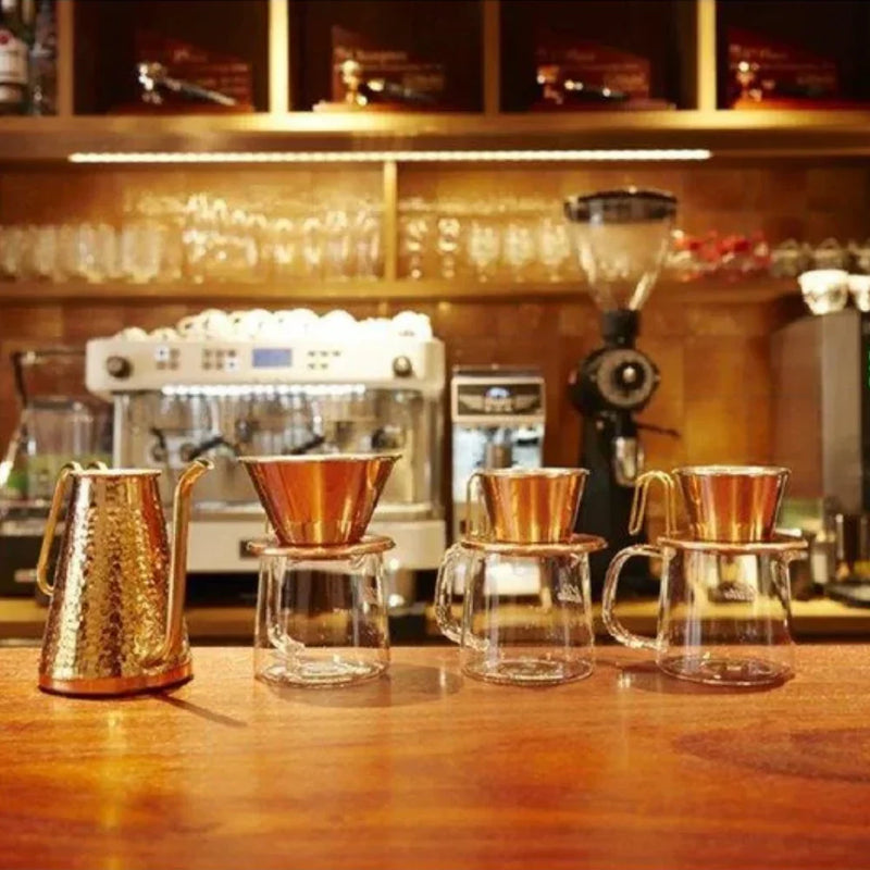 Load image into Gallery viewer, Kalita WDC-185 Copper Wave Dripper image 4
