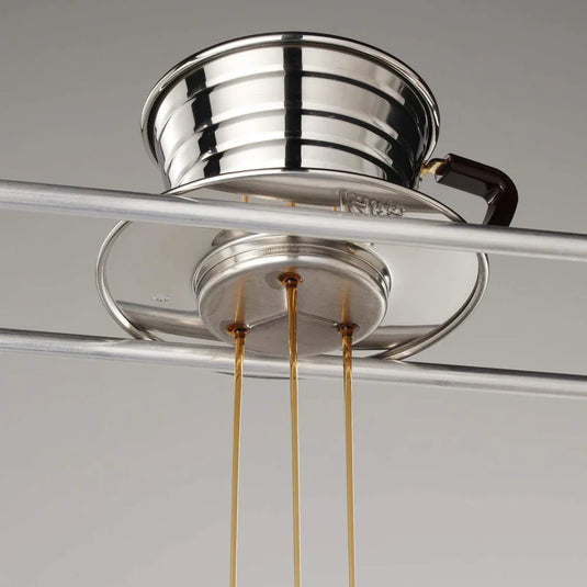 Kalita Wave 185 Stainless Steel Dripper – 2-4 Cups image 4