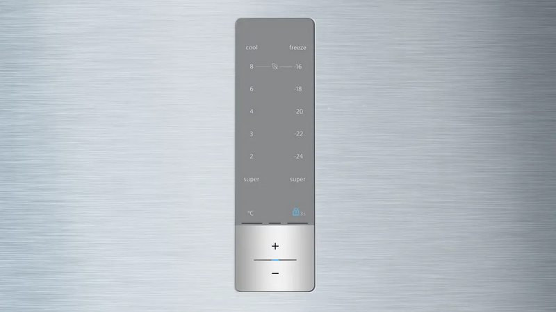 Load image into Gallery viewer, Siemens KD76NXIE0M Top Mount Refrigerator iQ300 Stainless Steel, 542L
