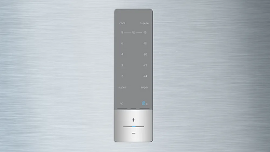 Siemens KD76NXIE0M Top Mount Refrigerator iQ300 Stainless Steel, 542L