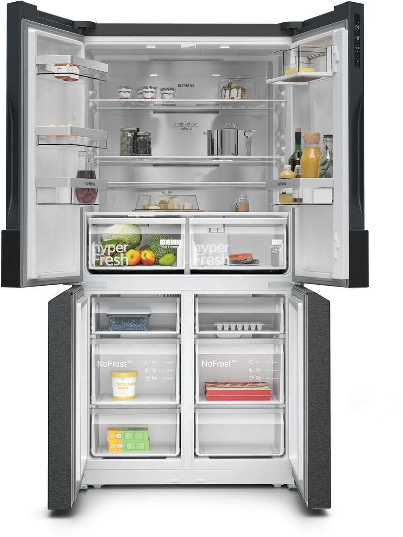 Load image into Gallery viewer, Siemens KF96NAXEAG French Door iQ300 Bottom Freezer, 605 L
