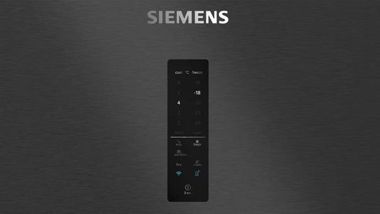 Siemens KG86PAXB0M Bottom Freezer iQ700 Brushed Black, 682L