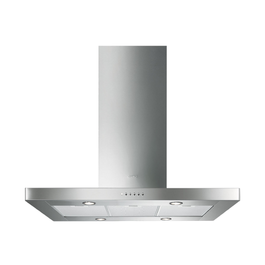 Smeg Decorative Built In Island Hood, 90cm, KI90XE