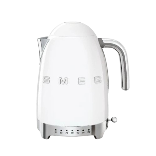 Smeg Variable Temperature Kettle 1.7 L, KLF04WHUK