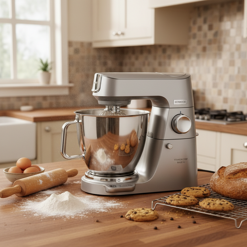 Kitchen machine KENWOOD Titanium Chef Baker XL KVL85.004SI