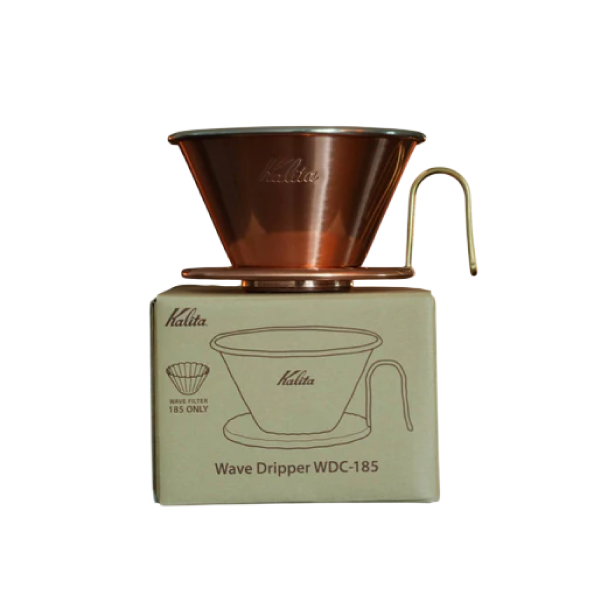 Load image into Gallery viewer, Kalita WDC-185 Copper Wave Dripper image 2
