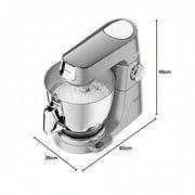 Kenwood Kitchen Machine Titanium Chef Baker XL Silver KVL85.704SI