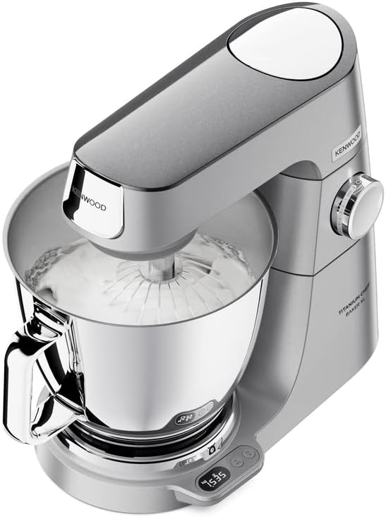 Load image into Gallery viewer, Kenwood Kitchen Machine Titanium Chef Baker XL Silver KVL85.704SI
