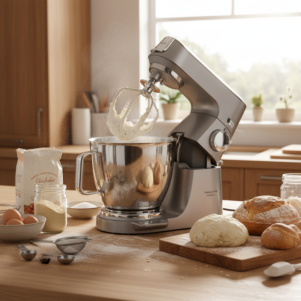 Kenwood Kitchen Machine Titanium Chef Baker XL Silver KVL85.704SI