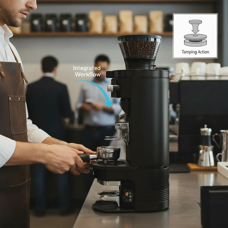 Load image into Gallery viewer, PUQpress M5 Automatic Coffee Tamper Black
