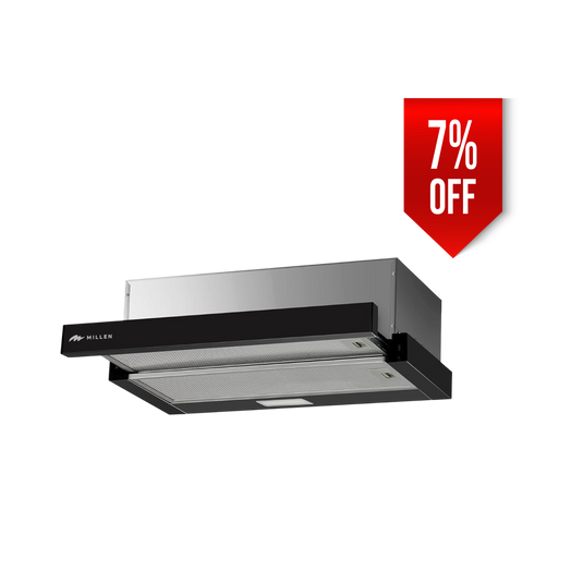 Millen 90cm Telescopic hood MBKHSG 9001 BL Filters Included, 3 Years Warranty