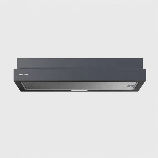 MILLEN 90 cm Slide-Out Black Range Hood 400 m3/h – MBRHS 901 BL