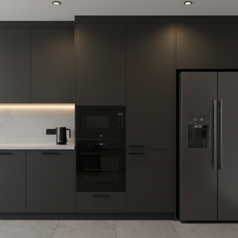 Load image into Gallery viewer, MILLEN Microwave Oven, 34L, Black Finish, Touch Control, 1000W Microwave Power, 1200W Grill Power, 8 Automatic Programs, MBW 341 BL, 3Y Warranty

