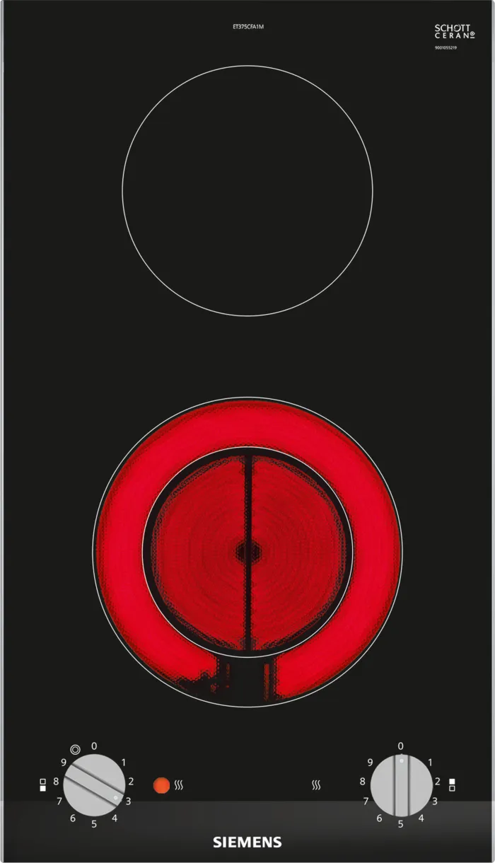 Load image into Gallery viewer, Siemens Built In Domino Electric Hob, Ceramic, 30 cm, ET375CFA1M
