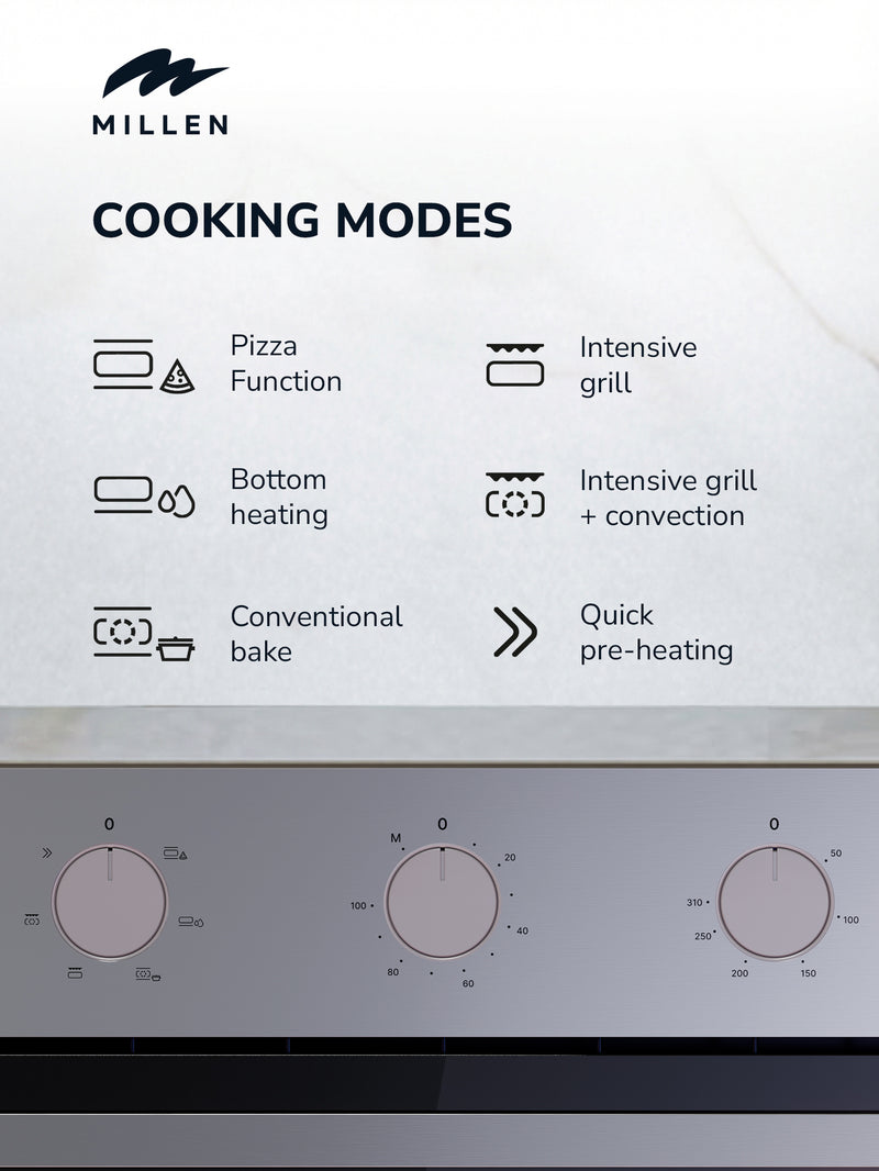 Load image into Gallery viewer, Millen Kitchen Oven MEOP 6001 IX
