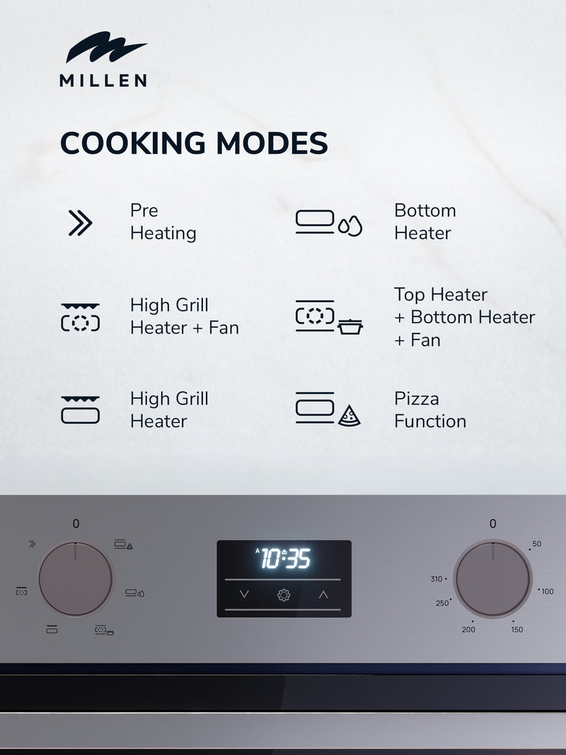 Load image into Gallery viewer, Millen Kitchen Oven MEOP 6003 IX
