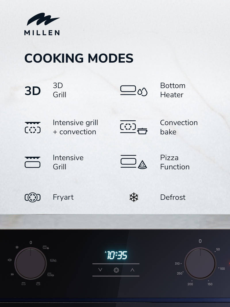 Load image into Gallery viewer, Millen KItchen Oven MEOP 6004 BB
