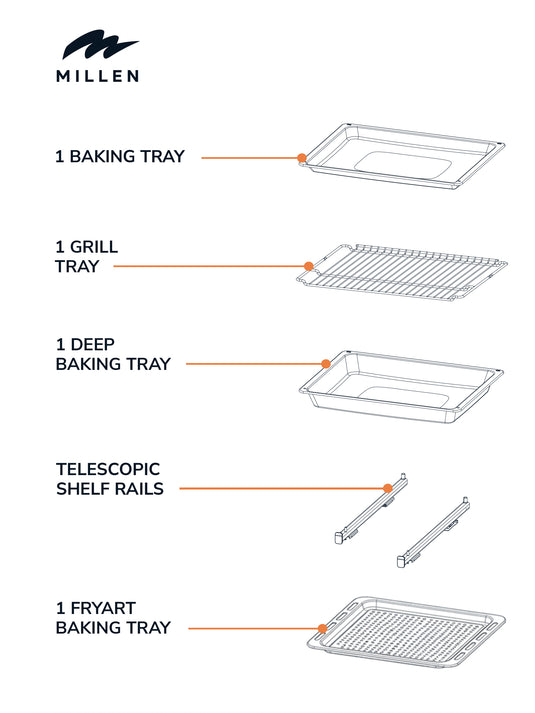 Millen KItchen Oven MEOP 6004 BB