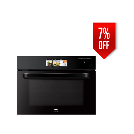 Millen Built In Electric Combi Steam Oven with TFT Display MEOS 455 BL