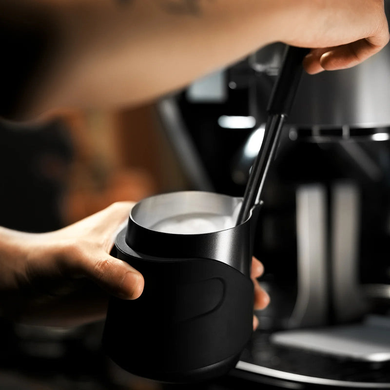 Load image into Gallery viewer, MHW-3Bomber GT Milk Pitcher Handle-less, 400ML Black
